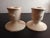 Art Deco Vintage Lenox Ivory Fine Porcelain Candle Holders- Set of 2 For Sale - Image 3 of 7