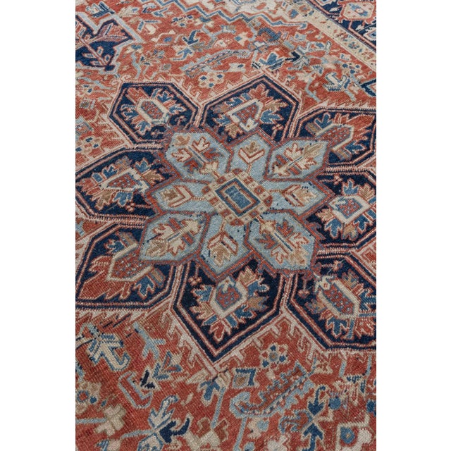 Vintage Heriz Rug 6'5 X 9'" For Sale In New York - Image 6 of 11