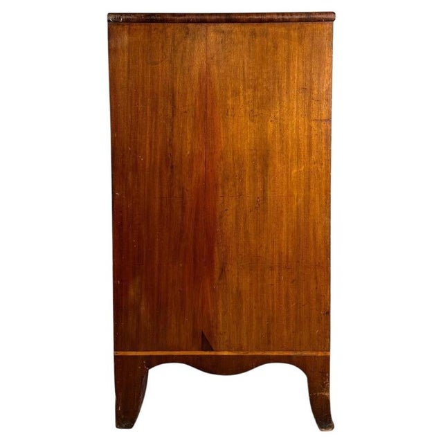 Antique George III Mahogany Chest of Drawers, 1800 For Sale - Image 4 of 13