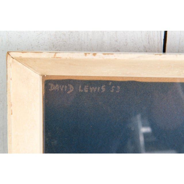 Mid 20th Century Signed St. James Palace Travel Lithograph Poster by David Lewis. For Sale - Image 5 of 7