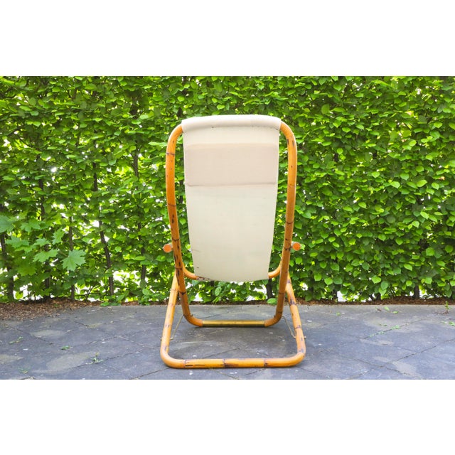 Vintage Bamboo Lounge Chair by Vivai del Sud, 1970s For Sale - Image 11 of 18
