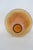 Hand Blown Amber Art Glass Vase Large Pear Shape Slender Neck Bulbous Body 5089b For Sale - Image 4 of 9