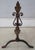 Age: C.1930s Details: Gothic Revival High Quality Construction Quality Scrolled Iron Fleur-de-lis Design Condition:...