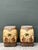 Ceramic Vintage Glazed Ceramic Elephant Low Stools - A Pair For Sale - Image 7 of 12