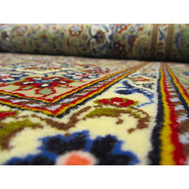 Kashan Shadsar Rug, 1970s For Sale - Image 14 of 15