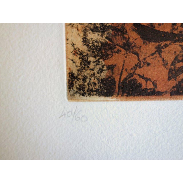 Coriat, Abstract Calligraphy, Engraving For Sale - Image 5 of 7