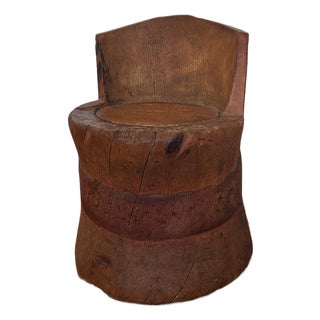 Swedish Kubbstol 16th Century For Sale