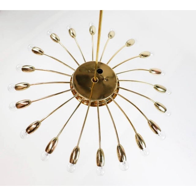 Italian 1950s Italian Spider Chandelier For Sale - Image 3 of 3