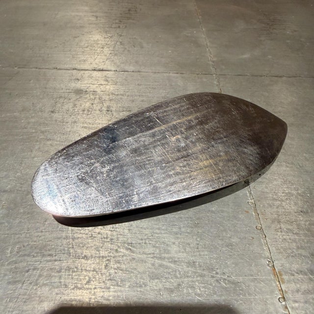Vintage Indian-Style Slipper Ashtray Silver-Plated Brass For Sale - Image 9 of 10