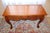 1950s 1950s Vintage Mahogany Console Table - Hand-Carved Chippendale Style With Claw Feet & Ornate Details For Sale - Image 5 of 15