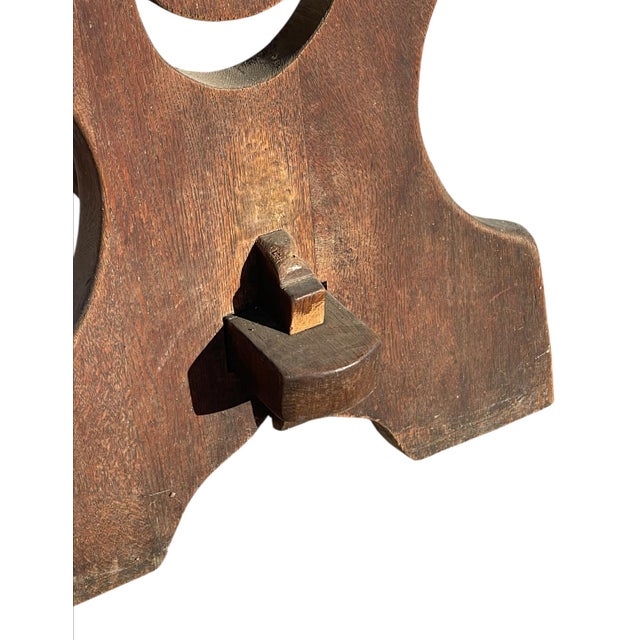 Vintage Oak Desk, 1920s For Sale - Image 10 of 13