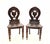 Elegant pair of Victorian hall chairs in mahogany Circa 1840 on this refined pair of chairs Great design and would work...
