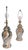 Mid 20th Century Hollywood Regency Faux Marble Ginger Jar Form Table Lamps - a Pair For Sale - Image 9 of 12