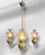 This stunning chandelier is an excellent example of early American history! Manufactured by the Miller Lamp company, a...