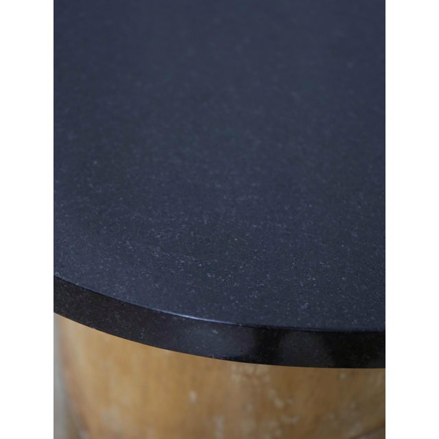 Gilted & Painted Granite Top Console Table For Sale In Philadelphia - Image 6 of 14