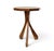Walnut Nonagonal Side Table With Tripod Base by Michael Maximo For Sale - Image 4 of 9
