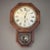 Wood Antique Seth Thomas Schoolhouse Style Wall Clock For Sale - Image 7 of 9