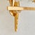 1940s French Brass + Glass Sconces Attributed to Maison Arlus - a Pair For Sale - Image 12 of 18