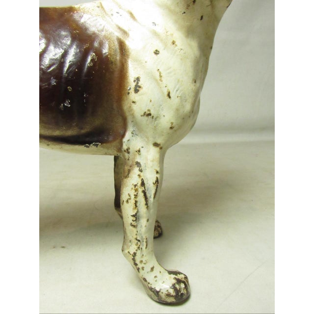 Cast Iron Hubley Boston Terrier Doorstop For Sale - Image 10 of 15