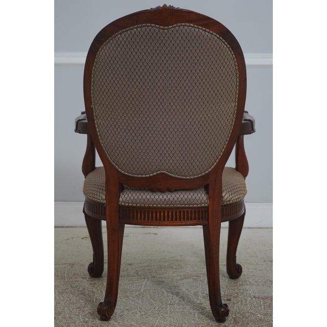 Henredon Set of 10 Henredon Georgian Mahogany Dining Room Chairs For Sale - Image 4 of 18