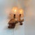 Mid-Century Modern Italian Wall Sconce in Vine Tree, 1950s For Sale - Image 3 of 10
