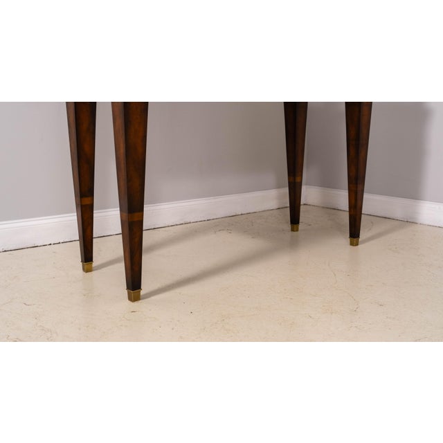 Hickory White Regency Style Mahogany China Display Cabinet For Sale - Image 11 of 18