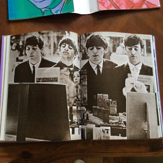 Beatles Coffee Table Book 1980 Special Edition With Andy Warhol Cover and Jacket Cover Poster by Geoffrey Stokes For Sale - Image 10 of 13