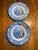 Staffordshire 1980s Liberty Blue 7” Salad Plates Staffordshire - 2pc For Sale - Image 4 of 11