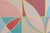 Textile 2026, Color Field Modernist Painting of Tulip Echo, Bauhaus Grid, Large Pastel Tones on Canvas by Natalia Roman For Sale - Image 7 of 8