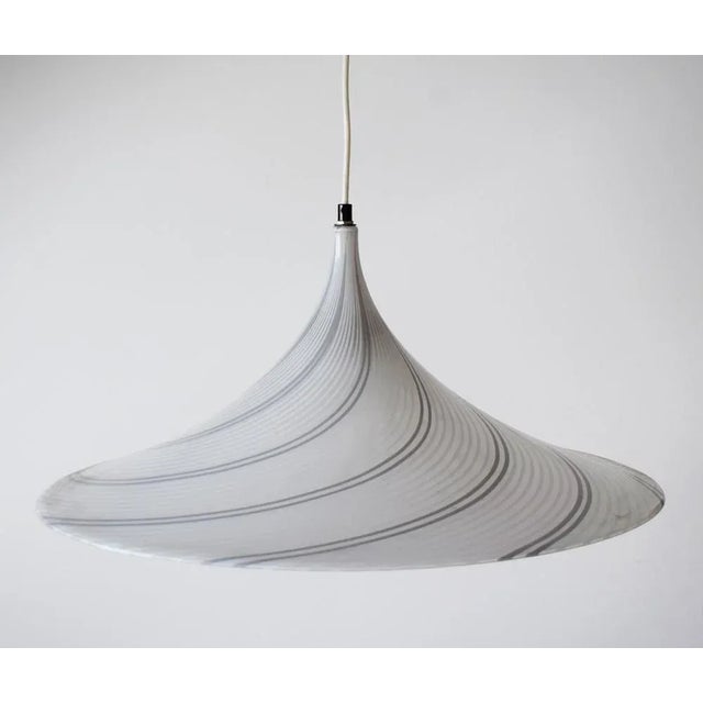 Acrylic Glass Trumpet Lamp, 1960s For Sale - Image 4 of 7