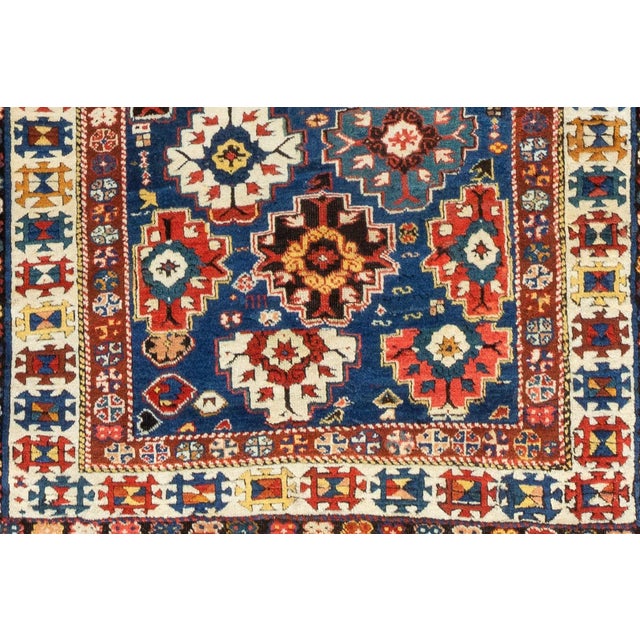 19th Century Shirvan Caucasian Tribal Runner - 3'3" x 12'6" For Sale - Image 10 of 10