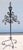 Monumental 13-Light Mexican Hand-Forged Wrought Iron Floor Candelabra – Spanish Colonial Hacienda Style, 65” Tall For Sale In Naples, FL - Image 6 of 18