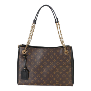 Black Monogram Canvas Surene MM