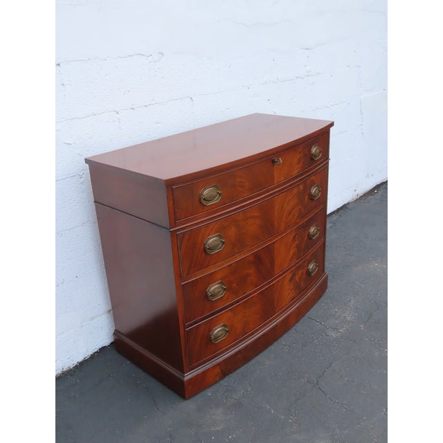 Flame Mahogany Low Dresser Bathroom Vanity 6898 For Sale - Image 14 of 18