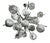 Italian 21st Century Bicroma Sputnik Chandelier by Fabio LTD For Sale - Image 3 of 8