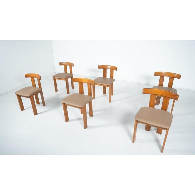 Mid-Century Modern Chairs fromLuigi Vaghi, 1960s, Set of 6 For Sale - Image 14 of 17