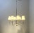 Metal Vintage Chandelier with Eight Lights, 1950s For Sale - Image 7 of 7