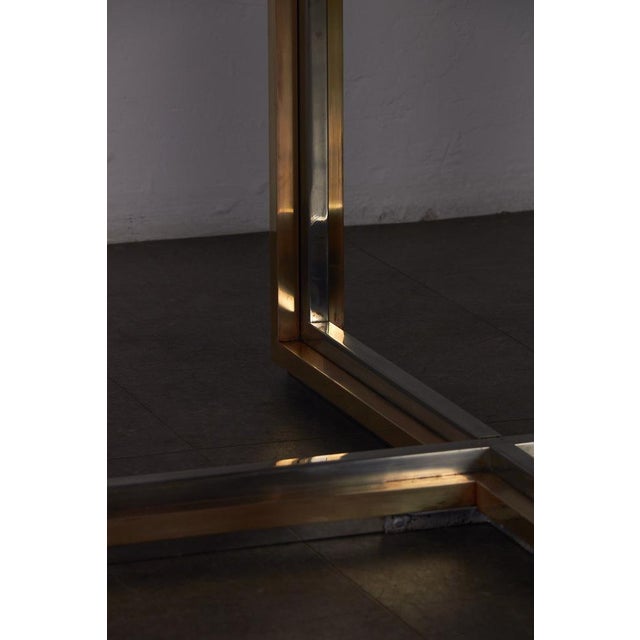 Octagonal Brass Table by Renato Zevi, 1970s For Sale - Image 13 of 18