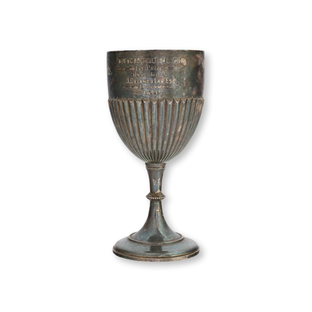English 1894 English Horticultural Society Trophy For Sale - Image 3 of 5