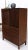 Brown Harvey Probber Espresso Mahogany Sliding Doors 10 Drawers Gentlemen's Chest For Sale - Image 8 of 13