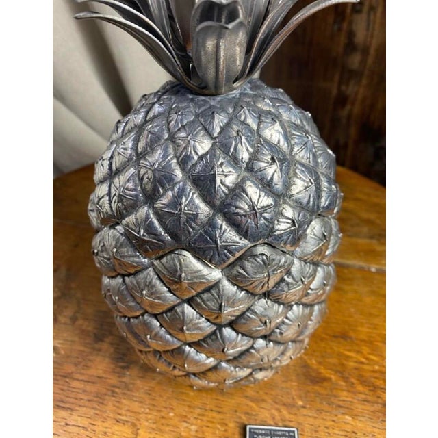 Pineapple Ice Bucket by Mauro Manetti for Fonderia d'Arte, 1960 For Sale - Image 4 of 18