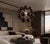 21st Century Nova Polished Nickel Amethyst Bubbles Murano Sputnik Chandelier by Fabio LTD For Sale - Image 6 of 6
