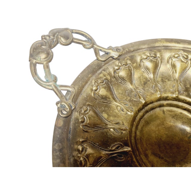 Art Nouveau Fruit Bowl on Stand, Sweden, 1900s For Sale - Image 5 of 14