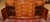 Henredon Aston Court Burl Wood Beveled Glass Bookcase China Cabinet Breakfront For Sale - Image 12 of 18