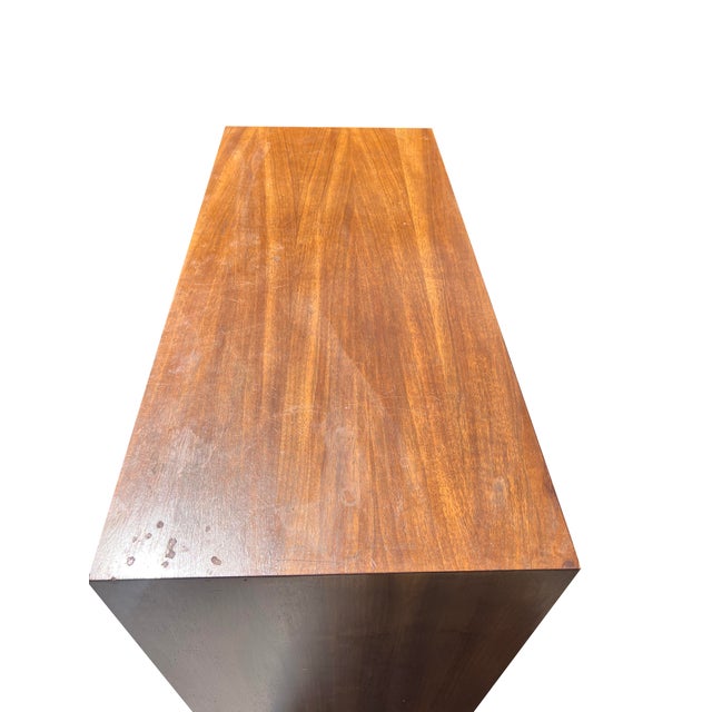 1970s Mid Century Modern Vintage Tall Dresser Highboy For Sale - Image 5 of 8