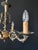 Vintage Brass Chandelier with Archers, 1960s For Sale - Image 10 of 12