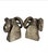 Brass Vintage Pair of Rare Brass Ram's Head Bookends For Sale - Image 8 of 10