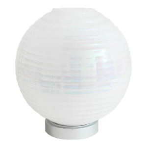 Pearlescent Glass Orb Table Lamp