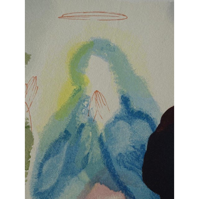 Salvador Dali, La prière de Saint Bernard, Etching For Sale - Image 3 of 6