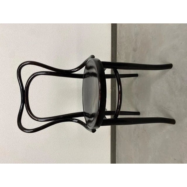 Blac Secession Chair from Thonet, 1890s For Sale - Image 11 of 12